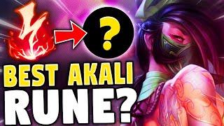 Pobelter | You are playing Akali wrong! This is the rune you should be taking!!