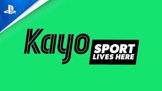 Kayo Sports | Available Now | PS5, PS4