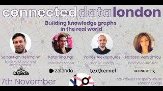 Building knowledge graphs in the real world. Expert panel at Connected Data London 2018