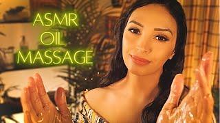 ASMR Oil Massage | Body Cracking, Face, Scalp, Body Massage |