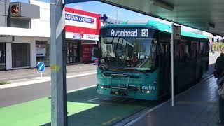 MAN 16.250 GB1032 on 130 Avonhead departs Westfield Riccarton.