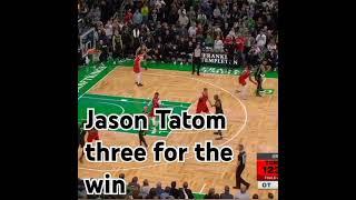 Wild ending Boston Celtics vs Toronto raptors #nba