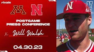 Nebraska Baseball: Will Walsh talks 11-5 win over Minnesota