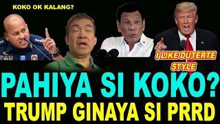 KAKAPASOK LANG! KOKO-NUT NASUPALPAL! TRUMP GINAYA ANG W@R ON DRU6S NI PDUTERTE!