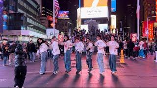 kpop performance in times square nyc. what song is this?