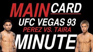 Best UFC Vegas 93 Bets | 60 Sec Full Card Breakdown | Perez vs. Taira | UFC Fight Night