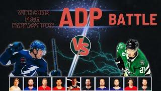 ADP Battle with Chris from FantasyPuck - Who Should You Draft With the 3rd Overall Pick?