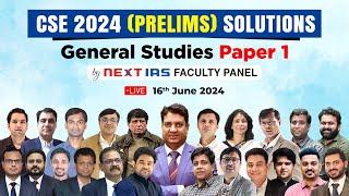 UPSC Prelims 2024 GS Paper 1 LIVE Discussion | NEXT IAS