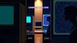 Computer  Evolution : 1970vs2025vs2050s+ .  #shorts #TechWars #FutureTech #ComputerHistory