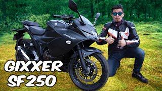 Suzuki GIXXER SF250  || Nueva Campeona 250 cc !!? JohnRides Review Opinión