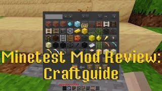 Minetest Mod Review: Craftguide