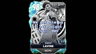 Galaxy Opal Zach Lavine TT Park Reward!! #2k25 #myteamcommunity #myteam #capcut