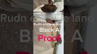 Proof of land in block A of rudn enclave