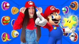 100 BOTONES misteriosos de MARIO BROS️ | Ani Cat