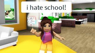 When dora doesn't wanna go to school (meme) ROBLOX