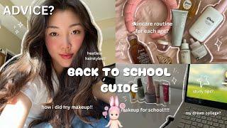 BACK TO SCHOOL PREP GUIDE! advice  I Hannah Cho