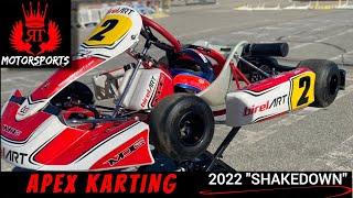 MDG BIREL KPV 100 AT APEX KART TRACK 1st drive for Revin of  RT MOTOX