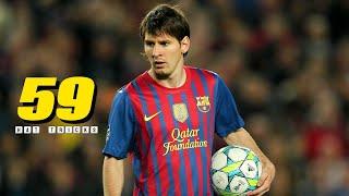 Lionel  Messi - All 59 hattricks in Career Revealed! HD