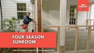 How to Convert to a Four Season Sunroom