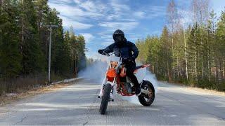 KTM 500 BURNOUT