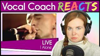 I've Never Heard This Before! | Live - I Alone (Ed Kowalczyk) | Vocal Coach Reacts