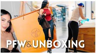 Unboxing Hermès , Défilé Courrèges, Ménage & Voyage à Londres !