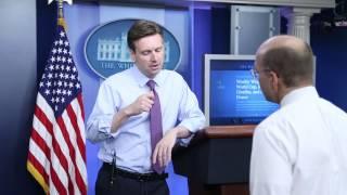 Open Mike: White House press secretary Josh Earnest