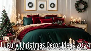 Luxury Christmas Decor Ideas 2024: Transform Your Home with Bold Elegance