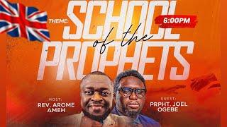 SCHOOL OF THE PROPHETS | EDINBURGH SCOTLAND | UK PROPHETIC INVASION | PROPHET JOEL OGEBE