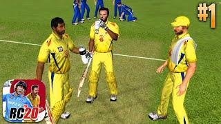 (RC 20) Playing Real Cricket 20 for first time! Better than WCC 3? - RC 20