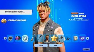 HOW TO GET JUICE WRLD SKIN FREE IN FORTNITE!