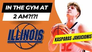 Kasparas Jakucionis In The Gym Until 2 AM After Tennessee Loss, Per Assistants!