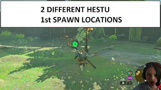 Hestu different 1st Locations - Zelda Tears of The Kingdom