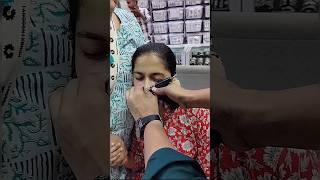 nose piercing gun shot in delhi/pain is beauty vlogs/Nosepiercing/#shorts #youtubeshorts #trending