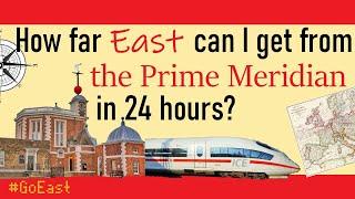 How far EAST can I get by PUBLIC TRANSPORT in 24 hours? #GoEast