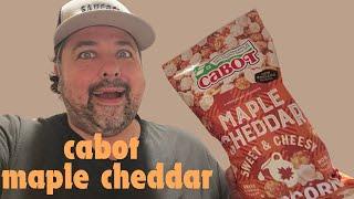 Snack Time Episode 35 Cabot Maple Cheddar Popcorn