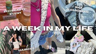 A WEEK IN MY LIFE: Influencer Event, SKZ Comeback, Haircut, + PR Haul 