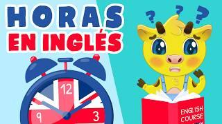 INGLES PARA NIÑOS | LA HORA EN INGLES | APRENDE INGLÉS CON AMIGO MUMU