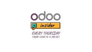 Odoo insider: regular live Q&A with Antoine