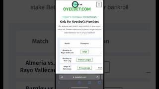 Fata abonema yawe kuri OYEEBET.com ubundi uze mu bakura inyungu muri betting