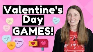 VALENTINE'S DAY GAMES FOR KIDS! AT HOME CLASS PARTY IDEAS!