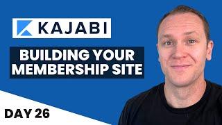 Building Your First Membership Site with Kajabi