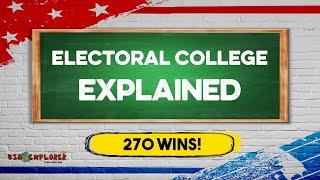 Electoral college EXPLAINED by KIDS - How the Election is won in under 3-minutes!