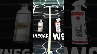 Water Spot Removal Comparison on a Coated Car | #detailing #comparison #bmw #trc #carcleaning