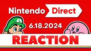 Nintendo Direct 6.18.24 - Live Reaction!