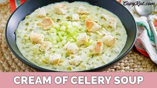 Cream of Celery Soup - Learn to Cook Series