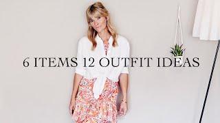 6 ITEMS 12 OUTFIT IDEAS | Fashion and Style Edit