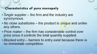 Micro-Pure Monopoly/微观经济学/完全垄断