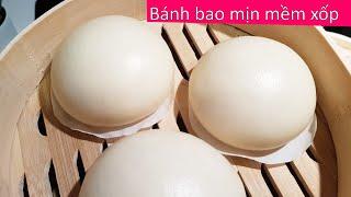 Smooth Soft and Fluffy Steamed Buns (mantou) [ENGSUB]