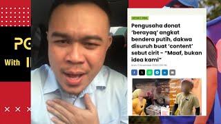 VIRAL !! VIRAL ISU DONUT BERAYAQ DAH MOHON MAAF